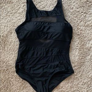 Brand new black one piece swimsuit